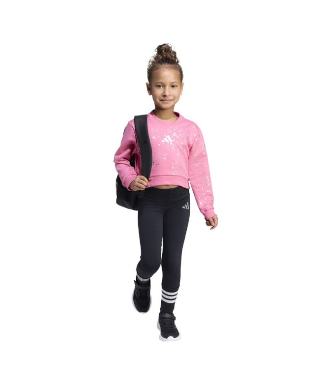 Ensemble adidas Lg Glam Set Enfant Rose