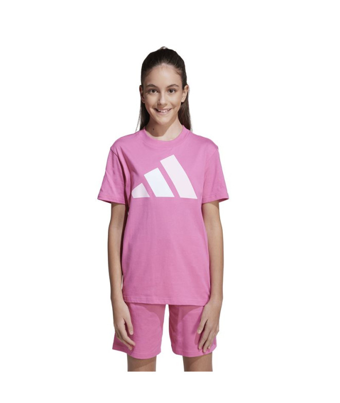 T-shirt adidas Bl 160 Enfant Rose / Rose / Blanc