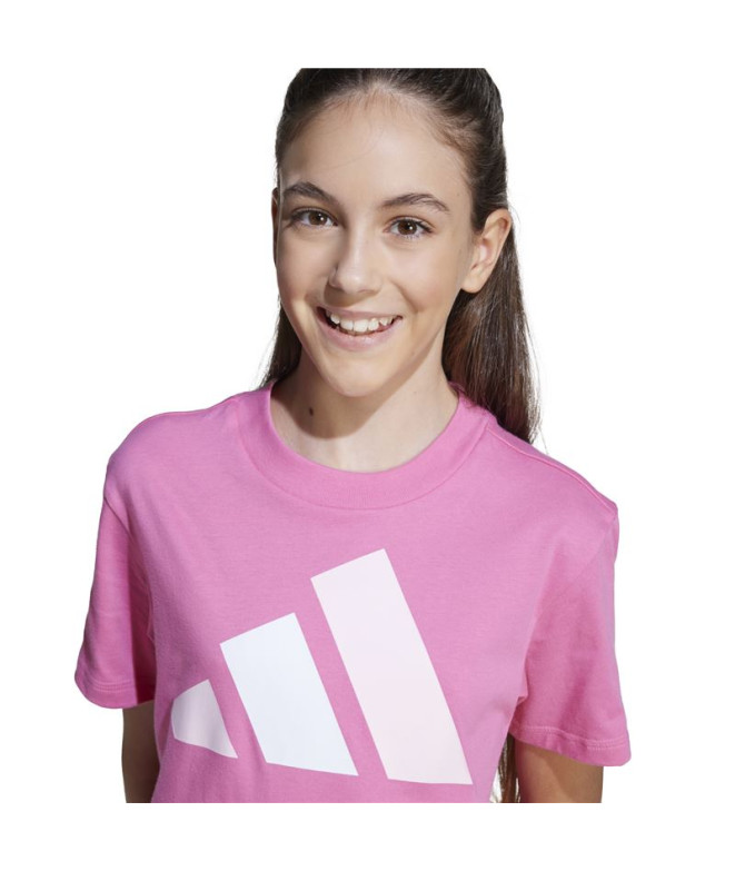 T-shirt adidas Bl 160 Enfant Rose / Rose / Blanc