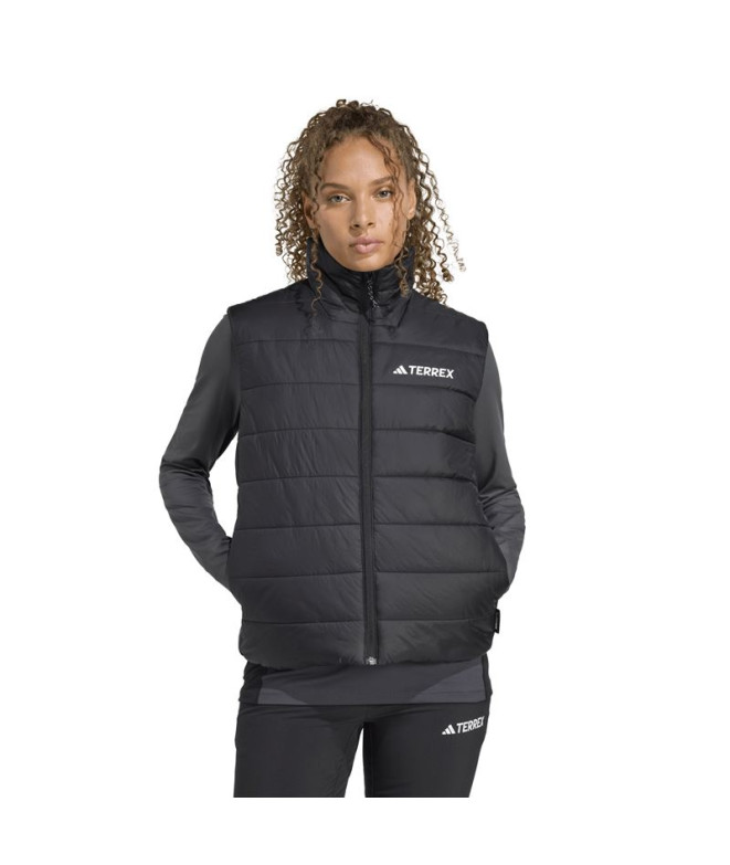 Gilet de Montagne adidas Mt Ess Pad V Femme Noir