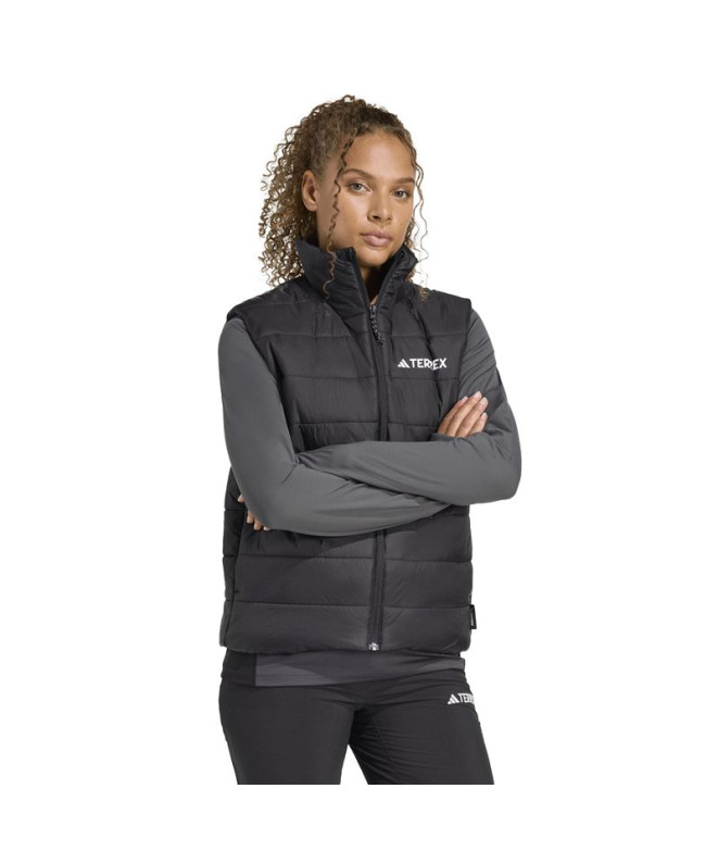 Gilet de Montagne adidas Mt Ess Pad V Femme Noir