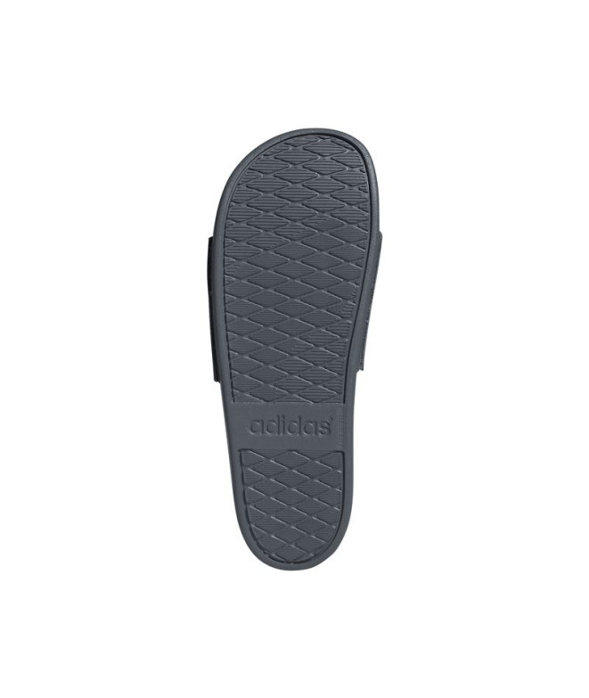 Chinelos adidas Adilette Comfort Onix / Azul...