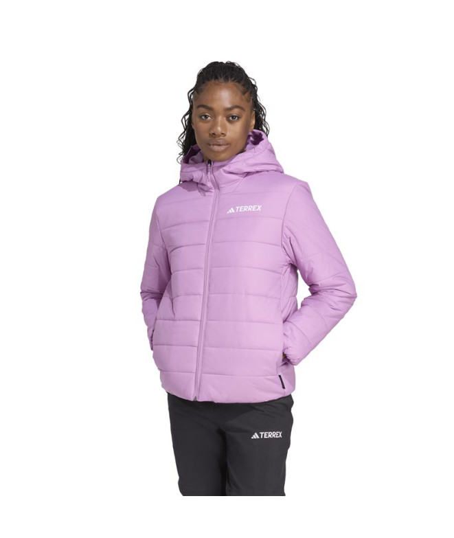 Veste de Montagne adidas Mt Ess P Ho Femme Púrado