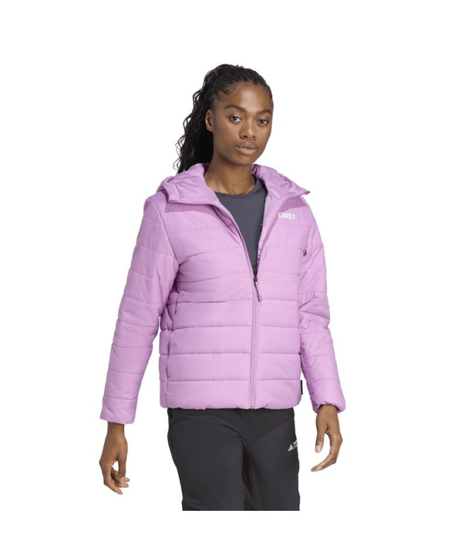 Veste de Montagne adidas Mt Ess P Ho Femme Púrado