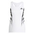Camiseta Tirantes de Running adidas Adizero A Sgl Mulher Branco