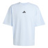 T-shirt de Fitness adidas Oversize Homme Bleu