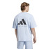 T-shirt de Fitness adidas Oversize Homme Bleu