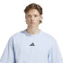 T-shirt de Fitness adidas Oversize Homme Bleu