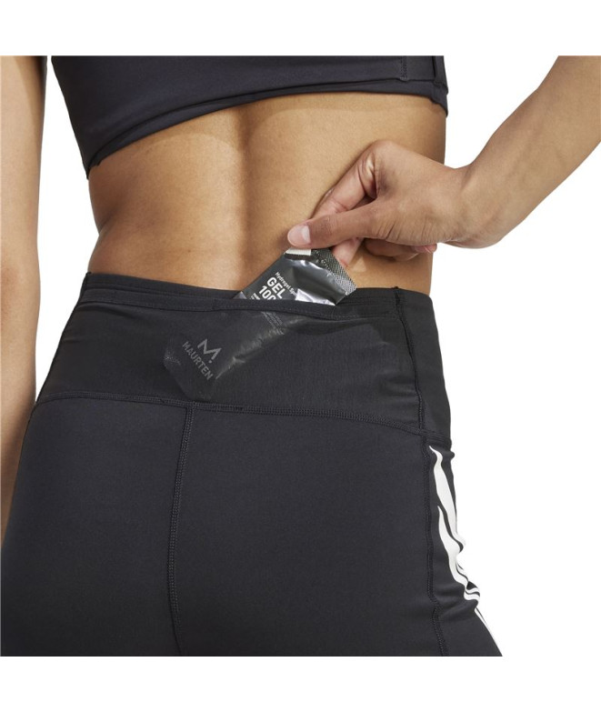 Collants de Running adidas Adizero A SL Femme Noir