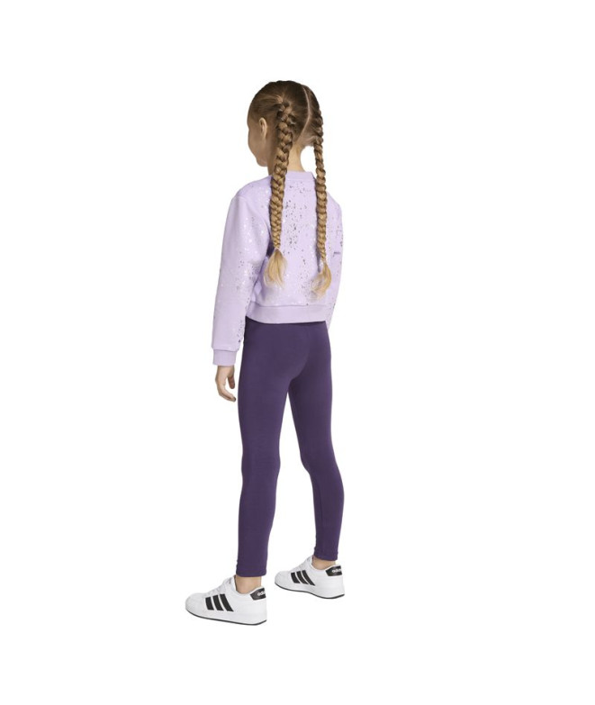 Ensemble adidas Lg Glam Set Enfant Lilas