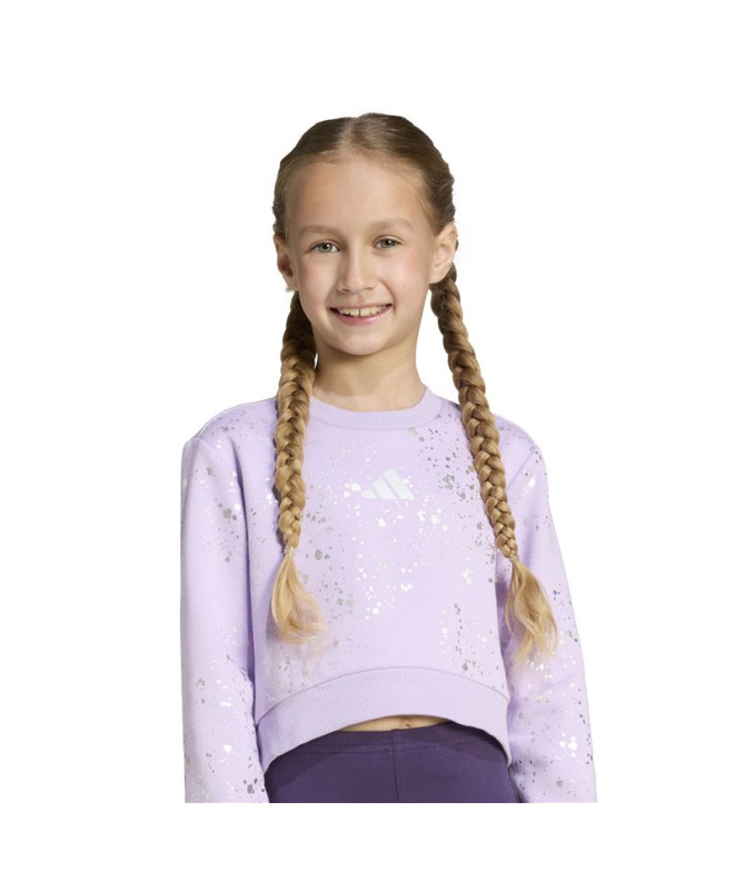 Ensemble adidas Lg Glam Set Enfant Lilas