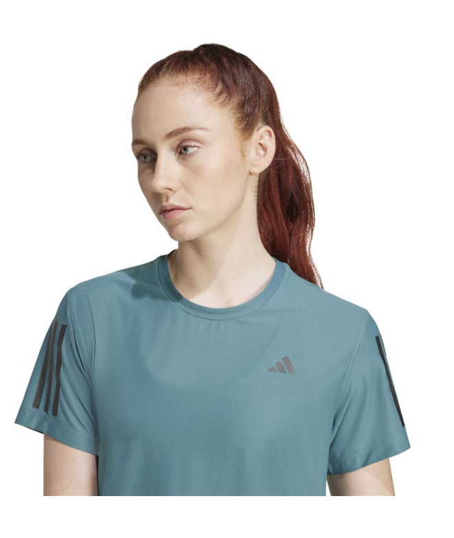 Camiseta de Running adidas Otr B Mulher Azcead