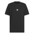 Camiseta de Basquetebol adidas Bb Found Tee Homem Preto/Branco