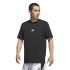 Camiseta de Basquetebol adidas Bb Found Tee Homem Preto/Branco