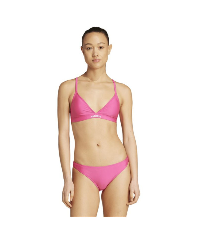 Bikini de Natation adidas Ess Tri Bk S Femme Rose