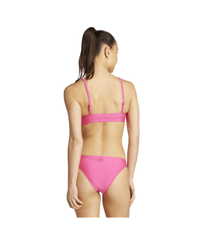 Bikini de Natation adidas Ess Tri Bk S Femme Rose