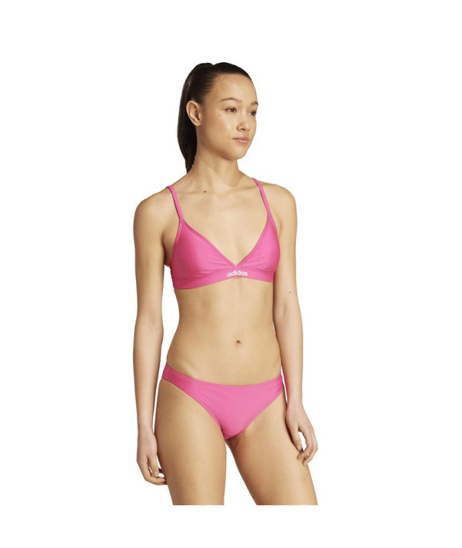 Bikini de Natation adidas Ess Tri Bk S Femme Rose