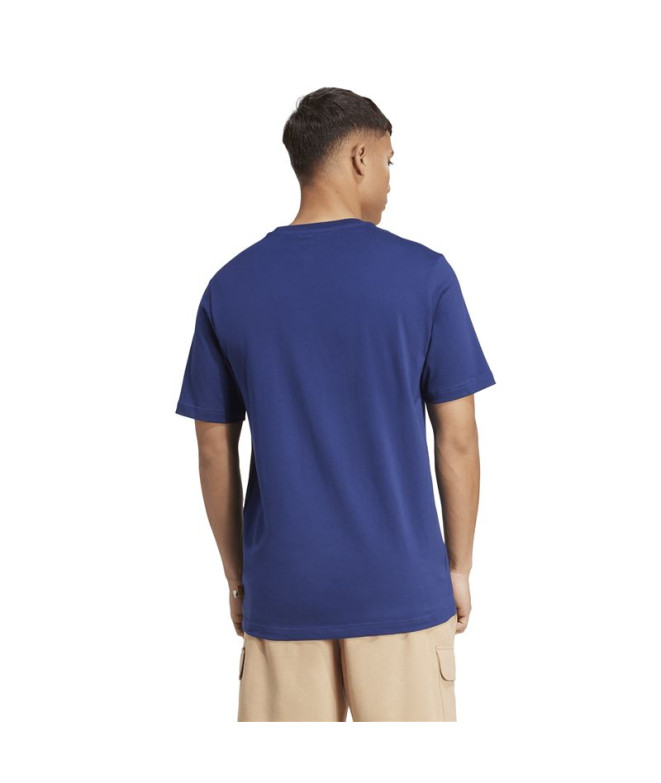 Camiseta adidas Dog Hoop Td Homem Azul Escuro