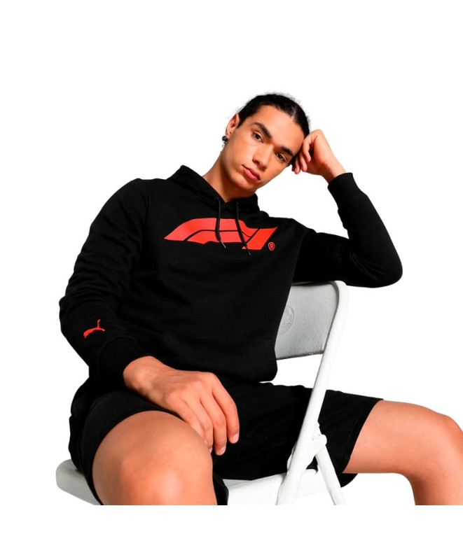 Sweat Puma F1 Essentials Logo, Noir, Homme