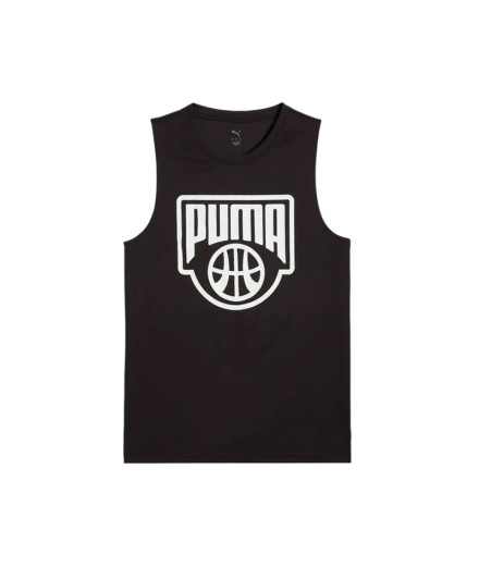 T-shirt de Basket-ball Puma Posterize Tank, Noir, Homme