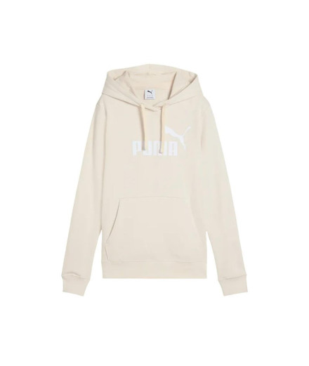 Sweat Puma Essentials No. 1 Logo Hoodi, Alpine Snow Femme