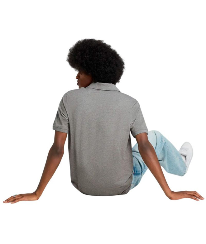 Polo Puma Ess No. 1 Logo Pique Polo Gris Moyen...