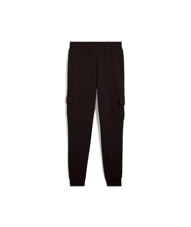 Pantalon Puma Essentials No. 1 Logo Cargo, Noir...