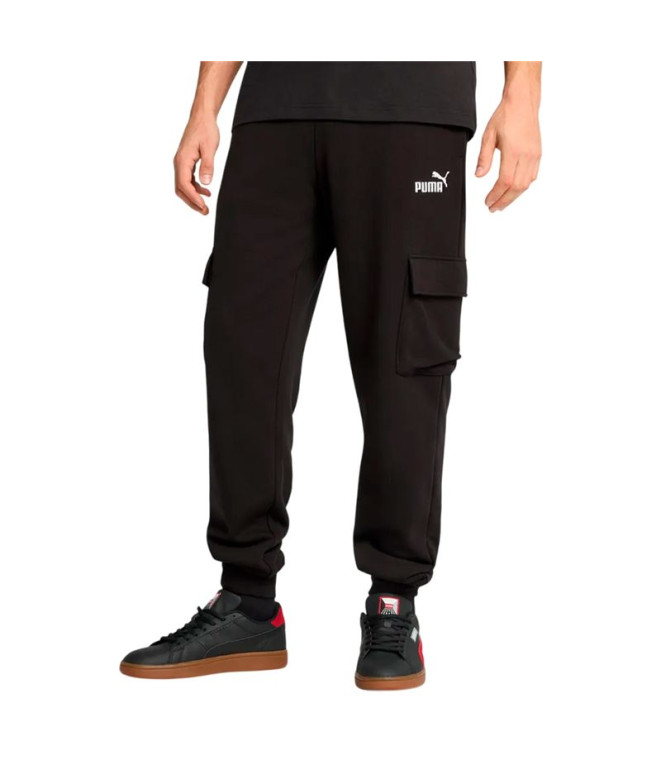 Pantalon Puma Essentials No. 1 Logo Cargo, Noir...