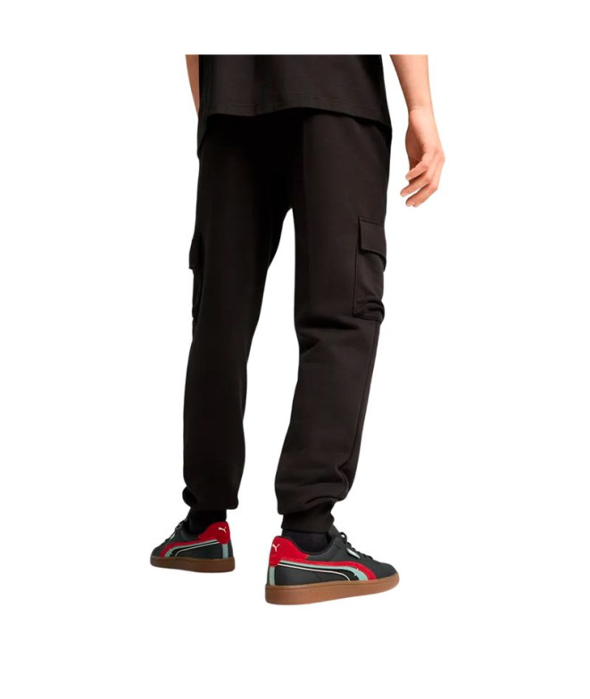 Pantalon Puma Essentials No. 1 Logo Cargo, Noir...