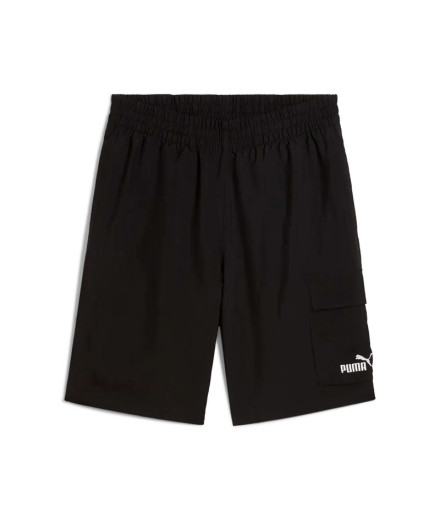 Pantalon Puma Essentials No. 1 Logo Woven, Noir Homme