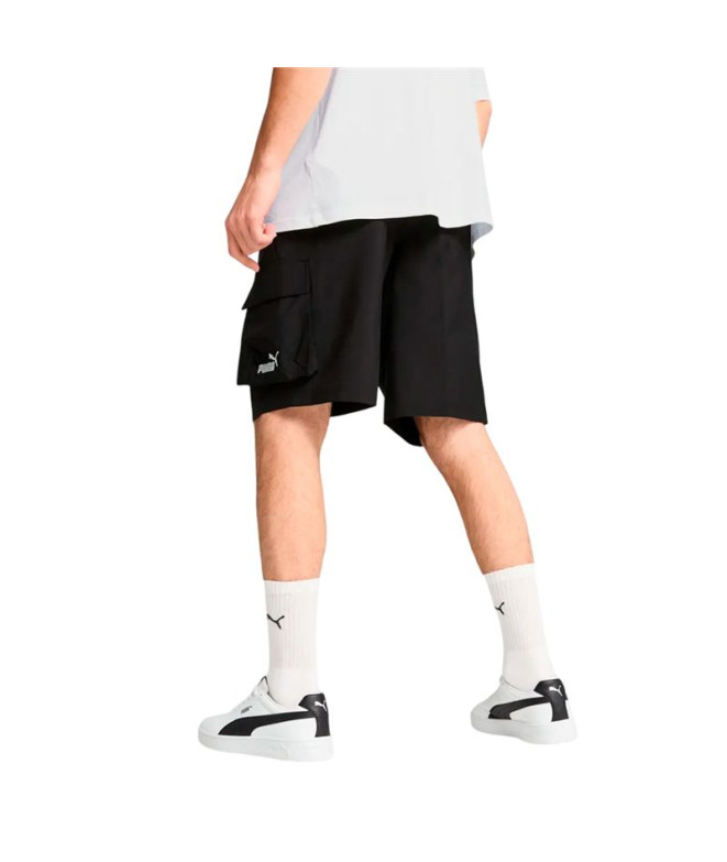 Pantalon Puma Essentials No. 1 Logo Woven, Noir...