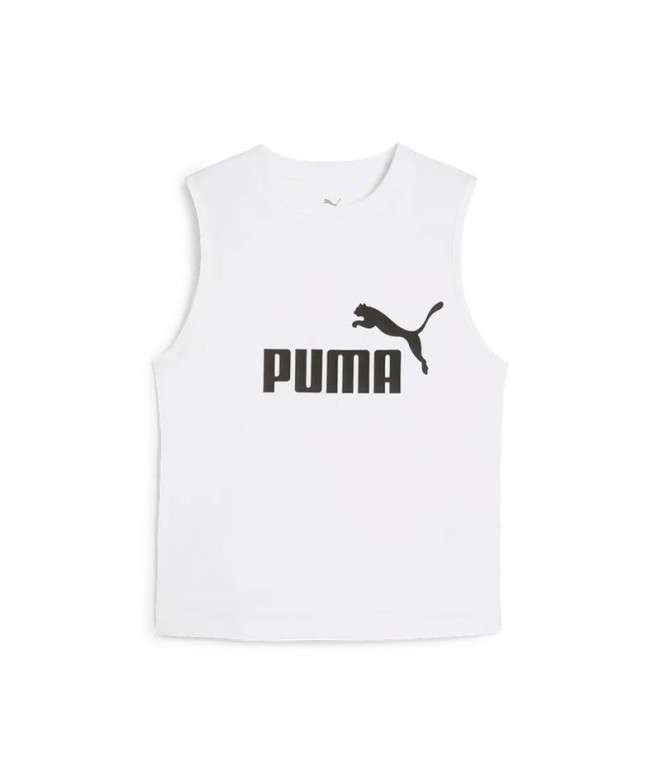 T-shirt Puma Essentials No. 1 Logo Slim, Blanc...