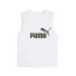 T-shirt Puma Essentials No. 1 Logo Slim, Blanc Femme