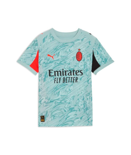 Camiseta de Futebol Puma AC. Milão Gk Jersey Replic...
