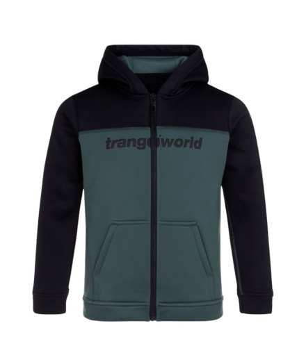 Casaco Trangoworld Oby V02 Infantil Cinza/Preto