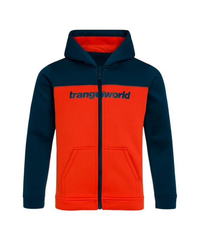 Casaco Trangoworld Oby V02 Infantil Laranja/Azul