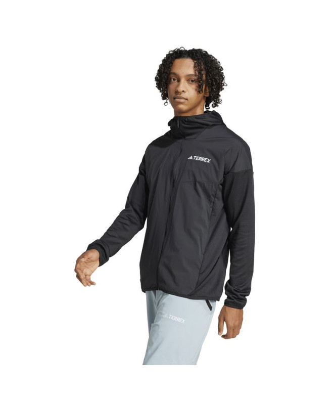 Polar de Montanha adidas Xpr Wind Fl H Homem Preto