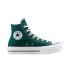 Zapatillas Converse Chuck Taylor All Star Lift Platform High Top Mujer Verde