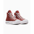 Chaussures Converse Chuck Taylor All Star Lift Platform High Haut Femme Bordeaux