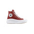 Bottes Converse Chuck Taylor All Star Move Platform High Haut Femme Rouge