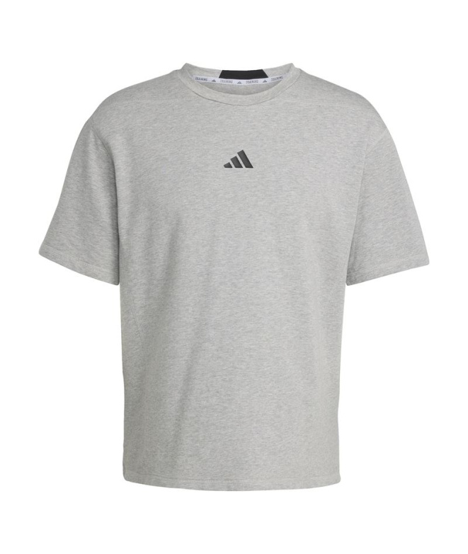 Camiseta de Fitness adidas D4T X Tee Homem Cinza