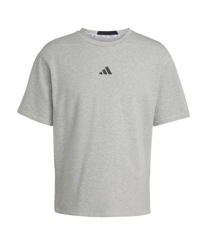 T-shirt de Fitness adidas D4T X Tee Homme Gris