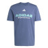 T-shirt adidas Hot Linear Homme Bleu