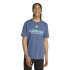 Camiseta adidas Hot Linear Hombre Azul