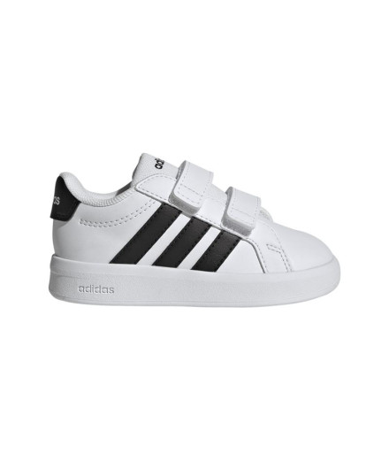 Chaussures adidas Grand Court 3.0 Cf Enfant Blanc/Noir