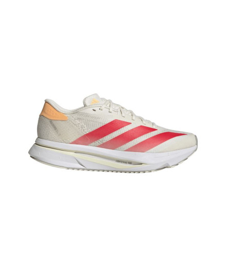Chaussures de Running adidas Adizero Sl2 Femme Blanc/Rouge
