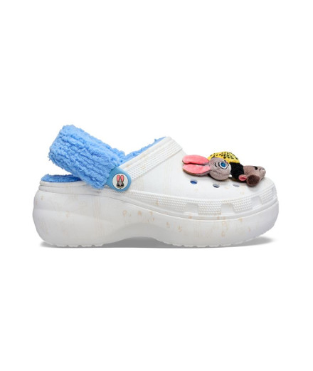 Tamancos Crocs Zootopia Lined Platform Clog W Mulher