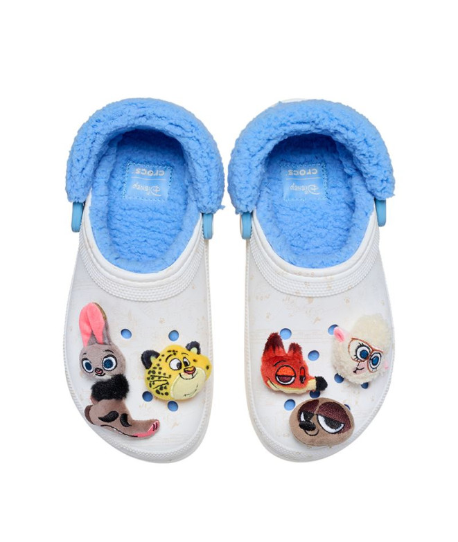 Zuecos Crocs Zootopia Lined Platform Clog W Mujer