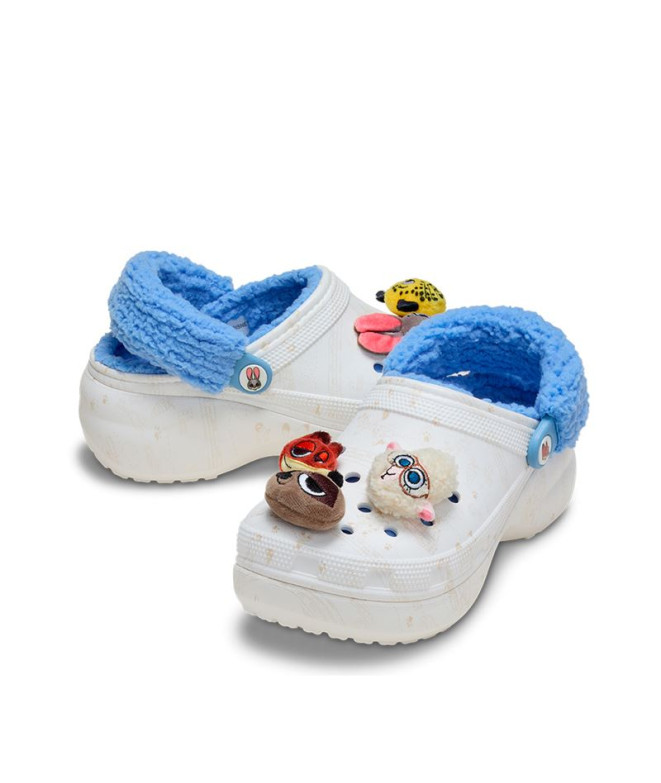 Tamancos Crocs Zootopia Lined Platform Clog W...