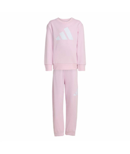 Chándal adidas Lk Big Logo Ft Jog Infantil Rosa/Blanco